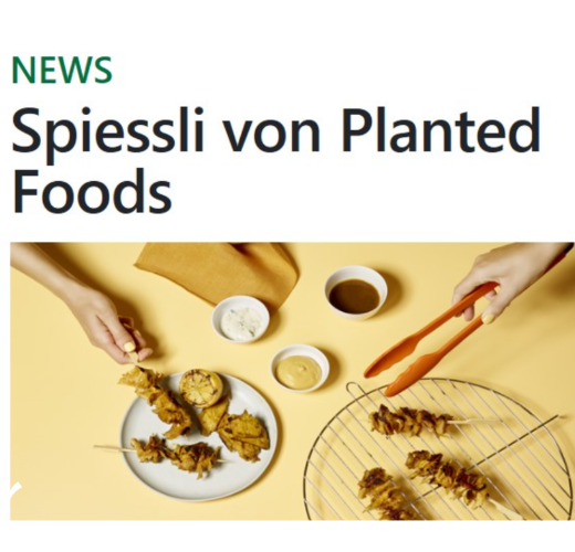 Spiedini da Planted Foods