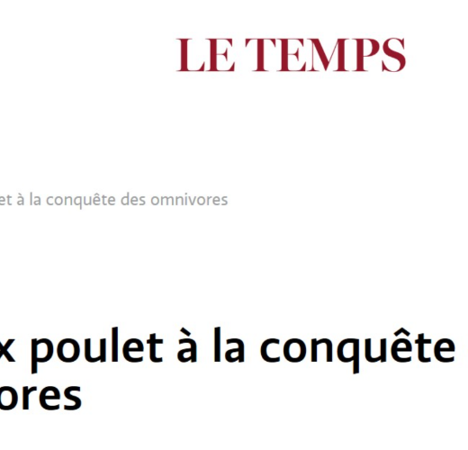 Le temps - Il finto pollo alla conquista degli onnivori